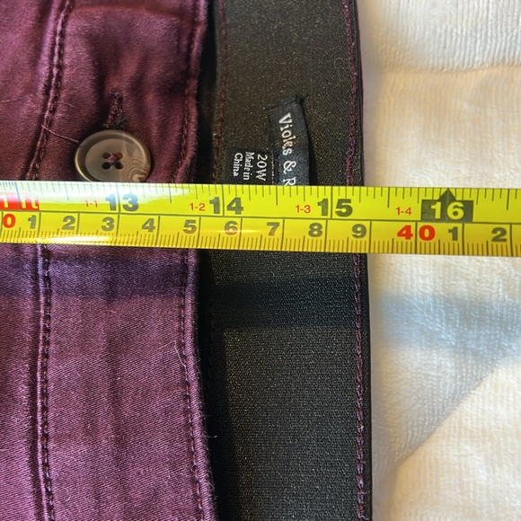 Women’s dress pants Roses & Violets size 20w - Picture 4 of 6